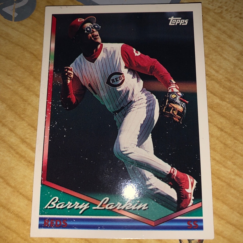 1994 Topps Barry Larkin baseball card